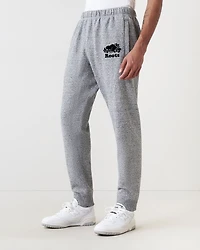 Pantalon ajusté long en molleton de coton bio Park (entrejambe : 32 po)