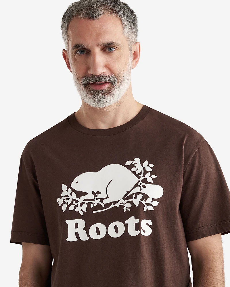 Mens Organic Cooper Beaver T-shirt
