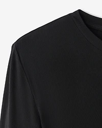 Womens Holiday Fitted Long Sleeve Top