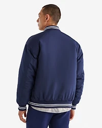 Satin Varsity Jacket