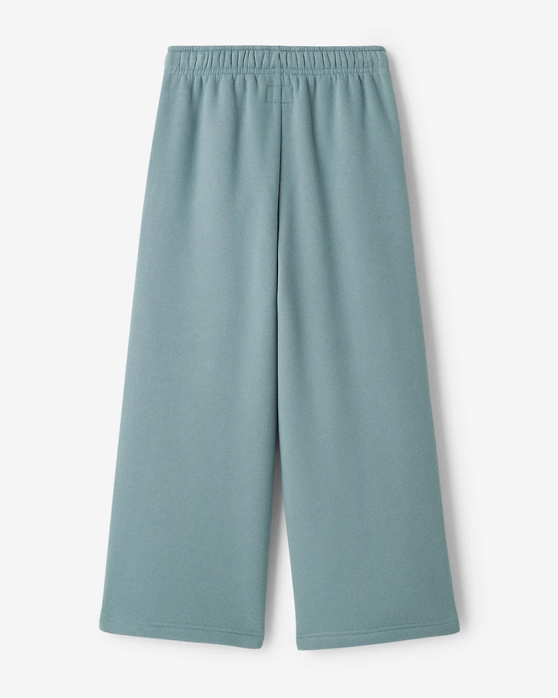 Pantalon ample à jambe droite en molleton Nuage pour enfants