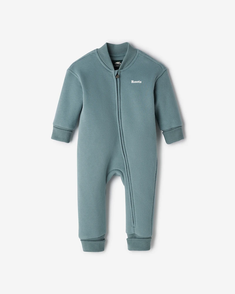 Barboteuse en molleton Nuage pour bébés