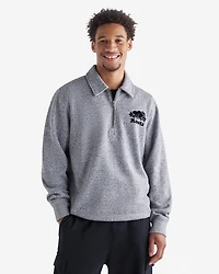 Polo original à glissière un quart en coton biologique