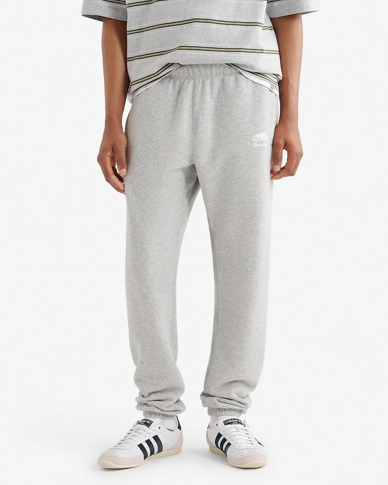 Pantalon original en jersey bouclette en coton bio