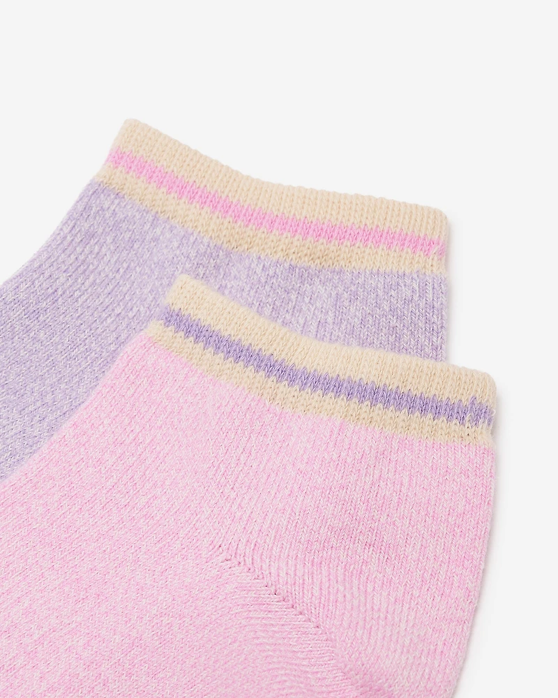 2 paires de chaussettes en coton Cabane pour adultes