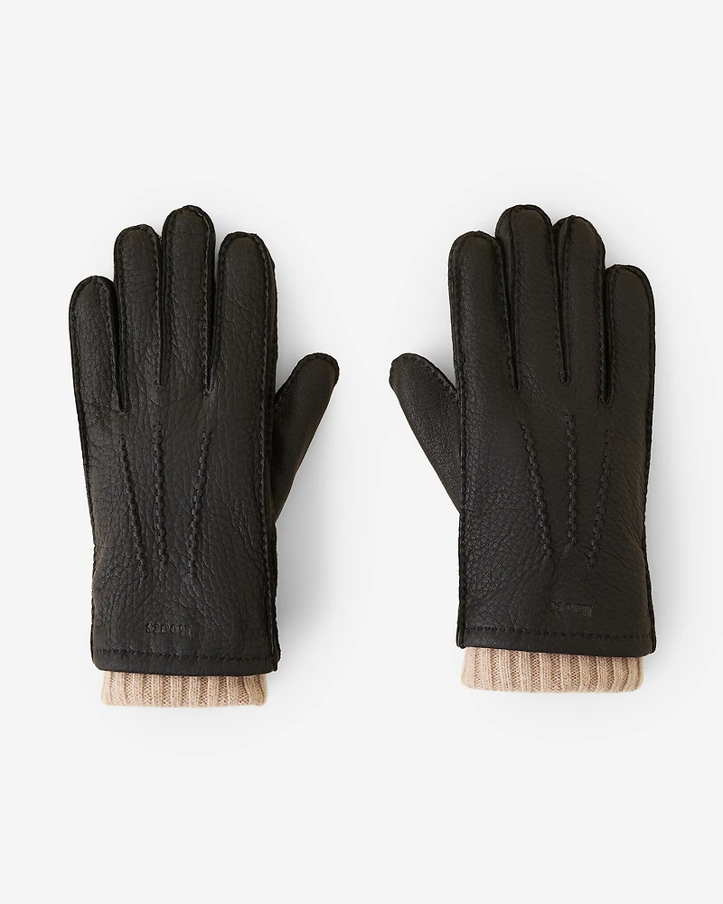 Mens Cuff Deerskin Glove