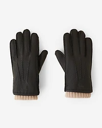 Mens Cuff Deerskin Glove