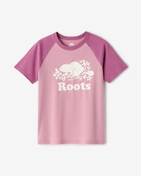 Kids Organic Cooper Baseball T-Shirt