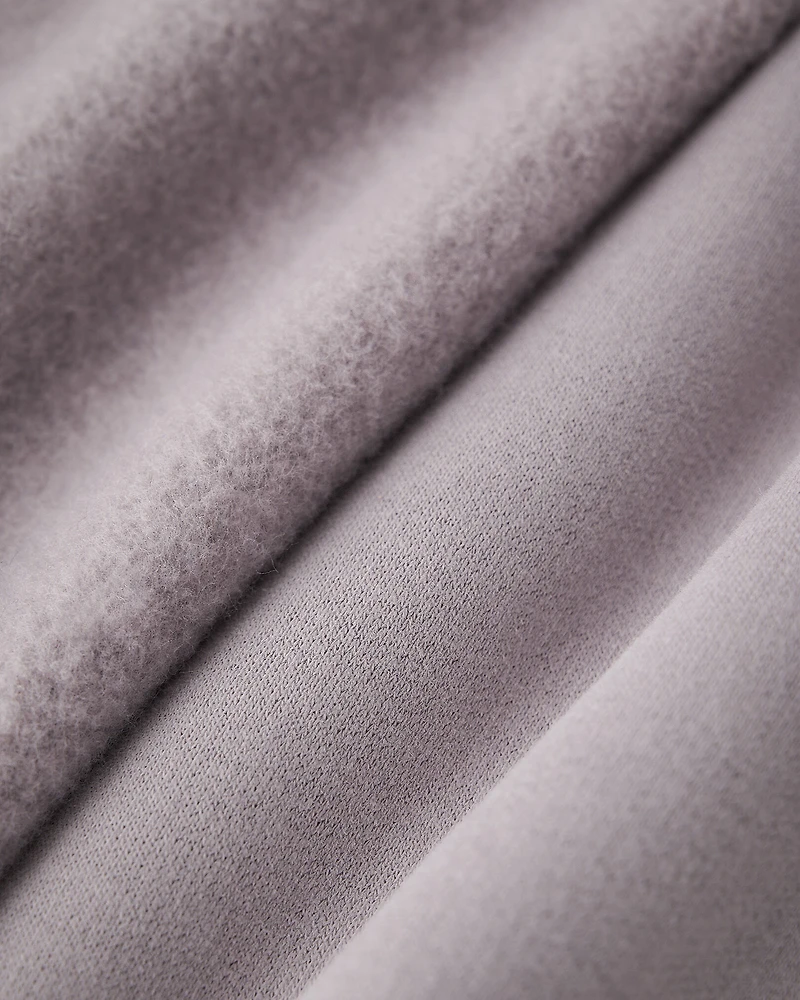 Chandail à col rond essentiel en molleton Nuage