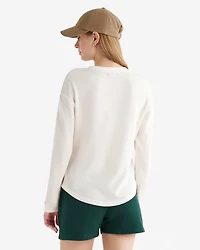 Waffle Long Sleeve Top