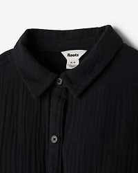 Isla Cotton Gauze Shirt Dress