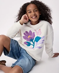 Kids Skyline Relaxed Crew Sweatshirt