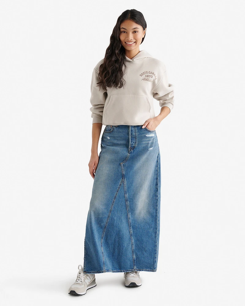 Jupe longue emblématique avec fente Levi’s pour femmes