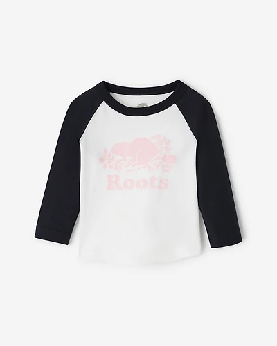 T-shirt style baseball Cooper pour bébé