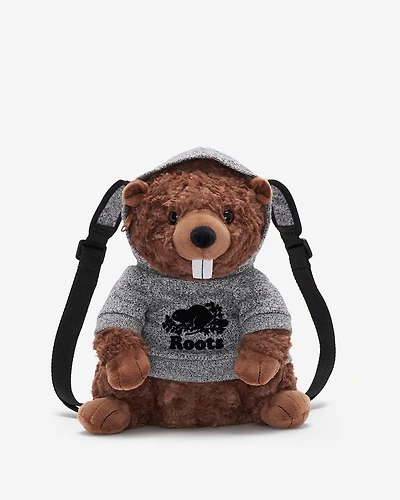 Sac Castor en peluche Roots pour enfants