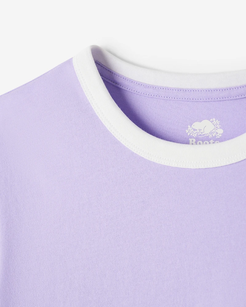Womens Organic Cooper Ringer T-Shirt