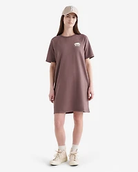 Organic Cooper Short Sleeve Sweat Dress