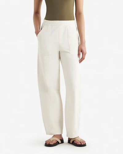 Welland Knit Twill Barrel Pant