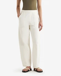 Welland Knit Twill Barrel Pant