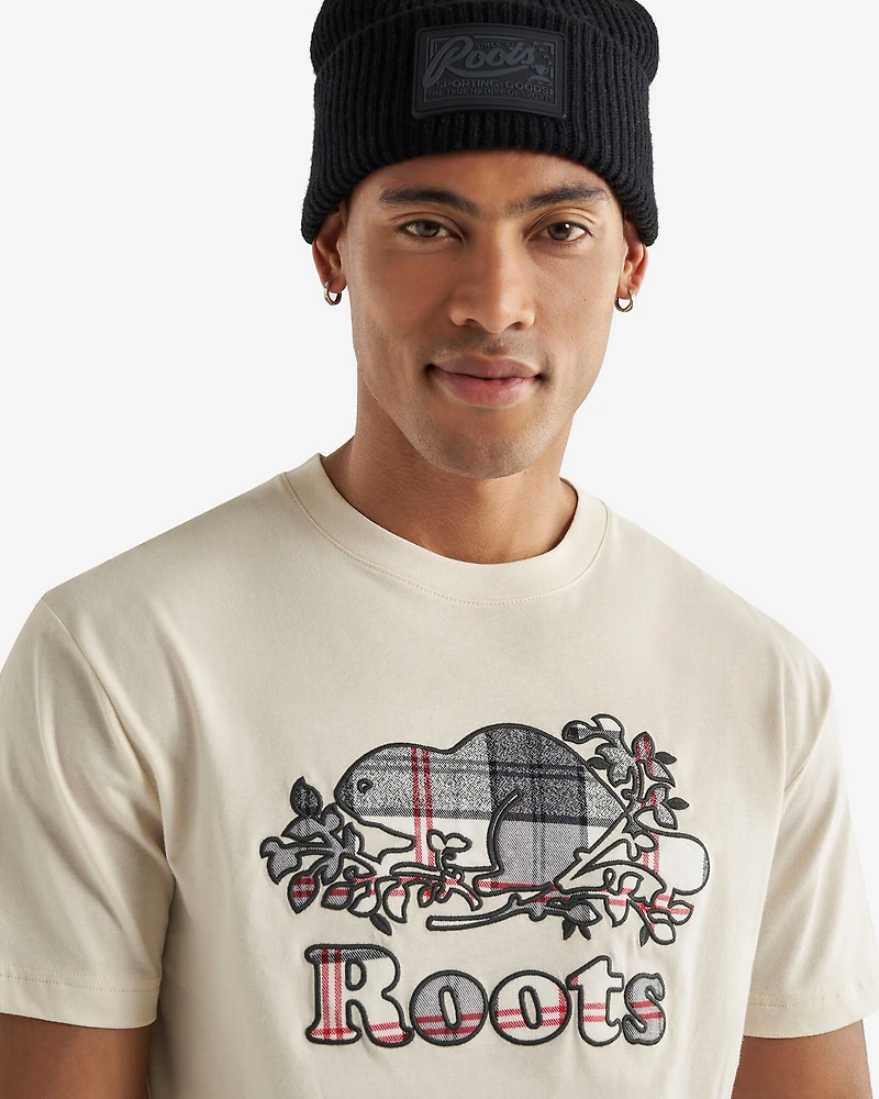 Mens Cooper Plaid Fill T-Shirt
