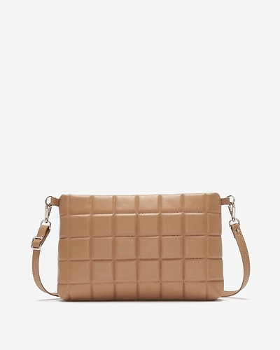 Square Puff Clutch Crossbody