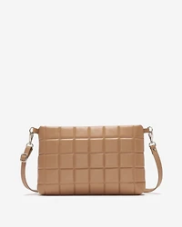 Square Puff Clutch Crossbody