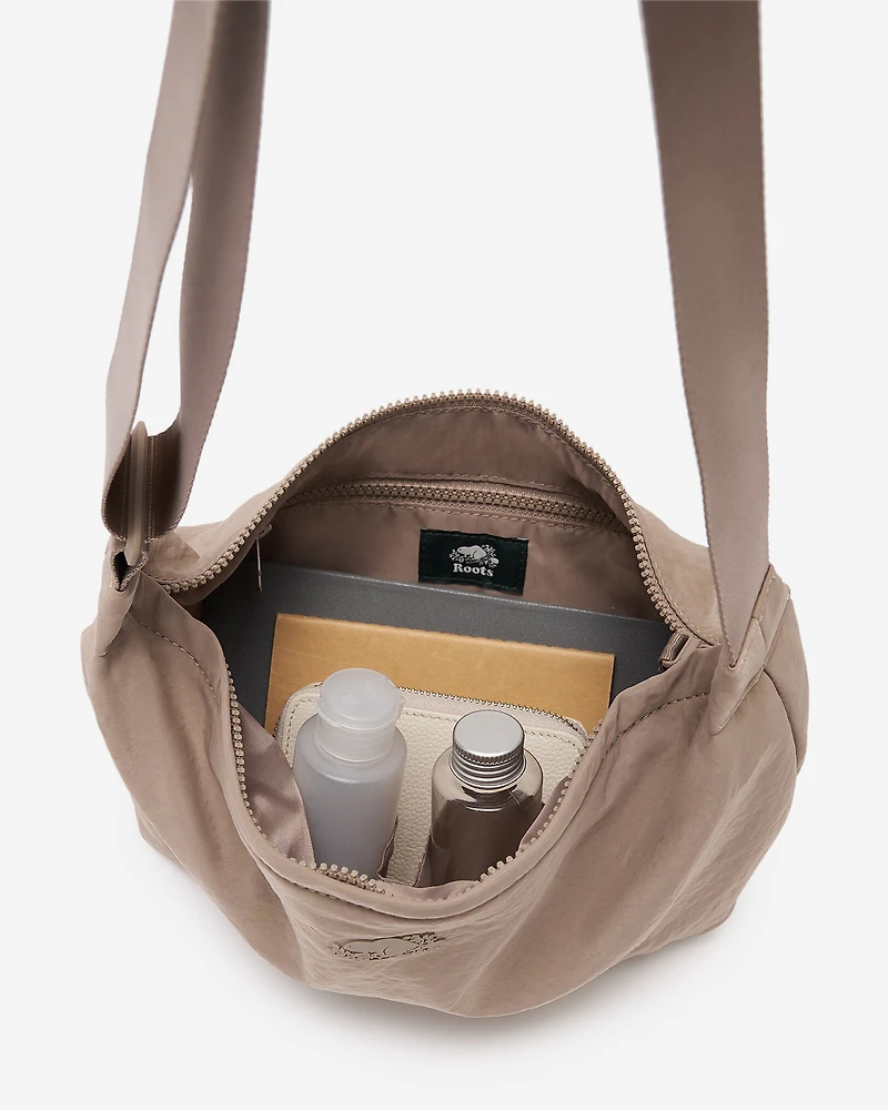 Sac croissant de taille moyenne en nylon