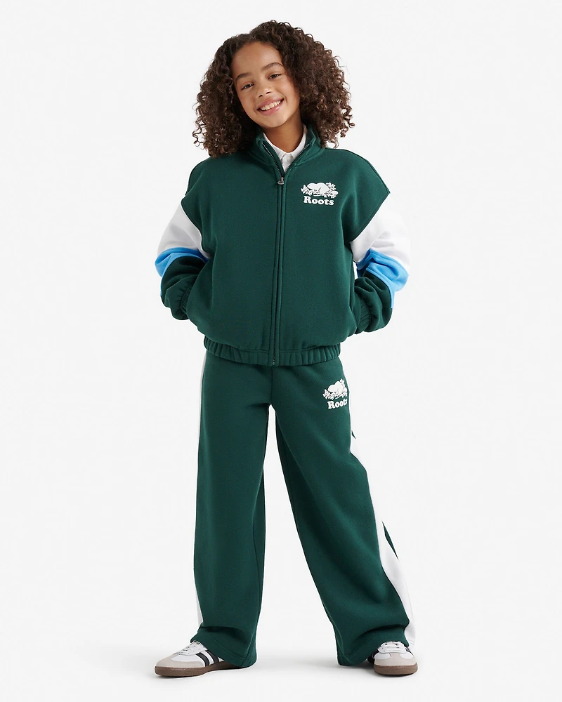 Pantalon d’athlétisme aux couleurs contrastantes Cooper pour enfants