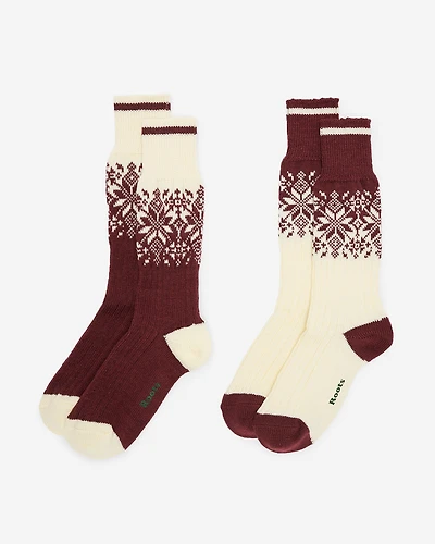 Adult Roots Elsa Sock 2 Pack