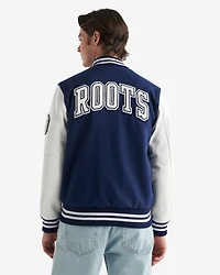 Blouson universitaire rétro pour homme