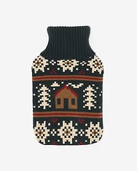 Winter Cabin Hot Water Bottle  