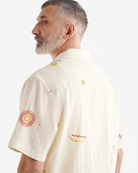Isla Print Camp Shirt