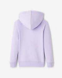 Chandail kangourou original à capuchon en jersey bouclette en coton bio pour enfants