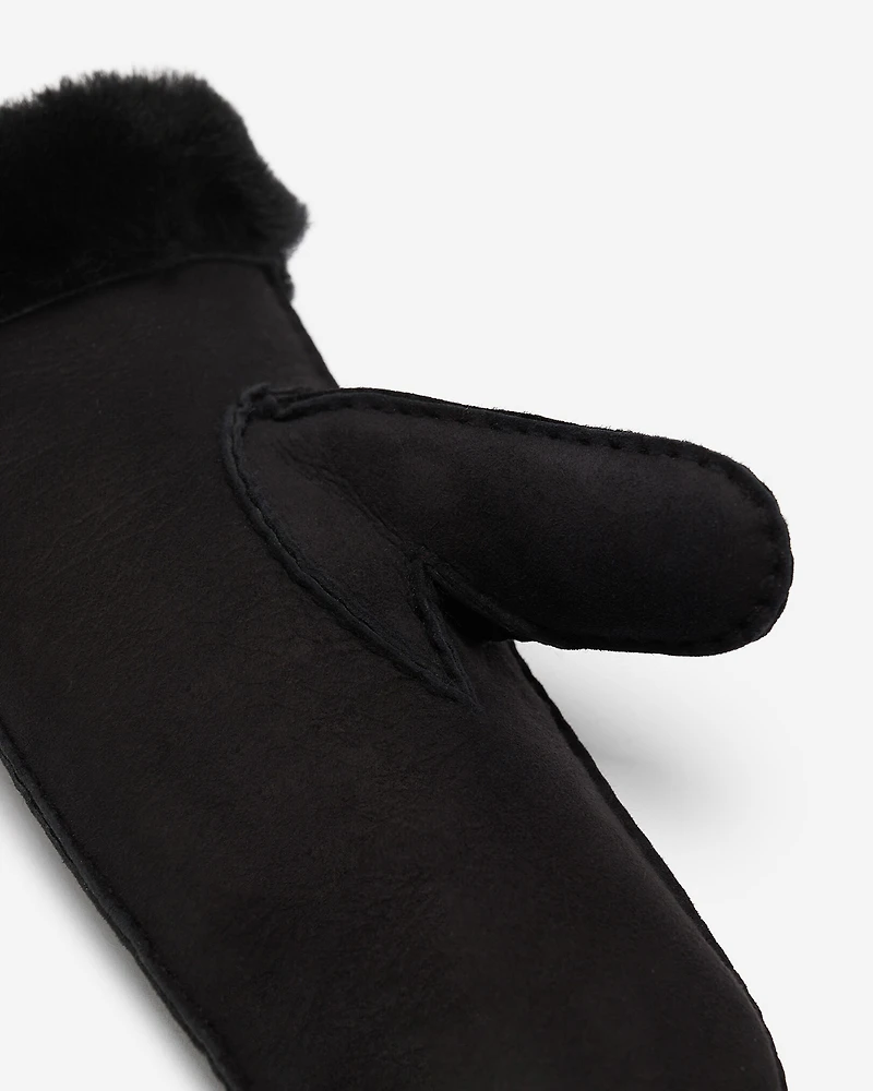 Womens Shearling Mitten