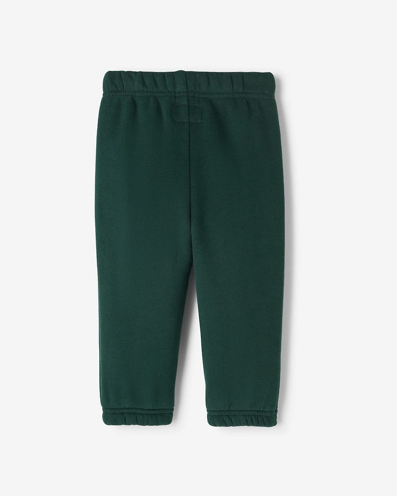 Baby Plaid Applique Sweatpant