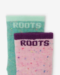 2 paires de chaussettes mouchetées Cooper pour tout-petits et bébés