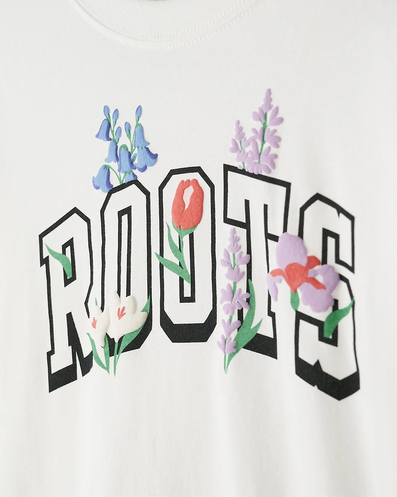 T-shirt motif floral Cooper pour enfants
