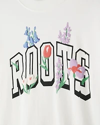 T-shirt motif floral Cooper pour enfants