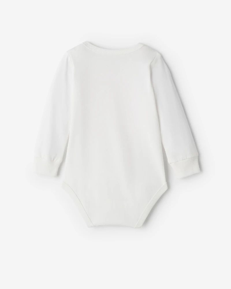 Baby Organic Cooper Beaver Bodysuit