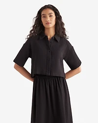 Isla Cotton Gauze Short Sleeve Shirt