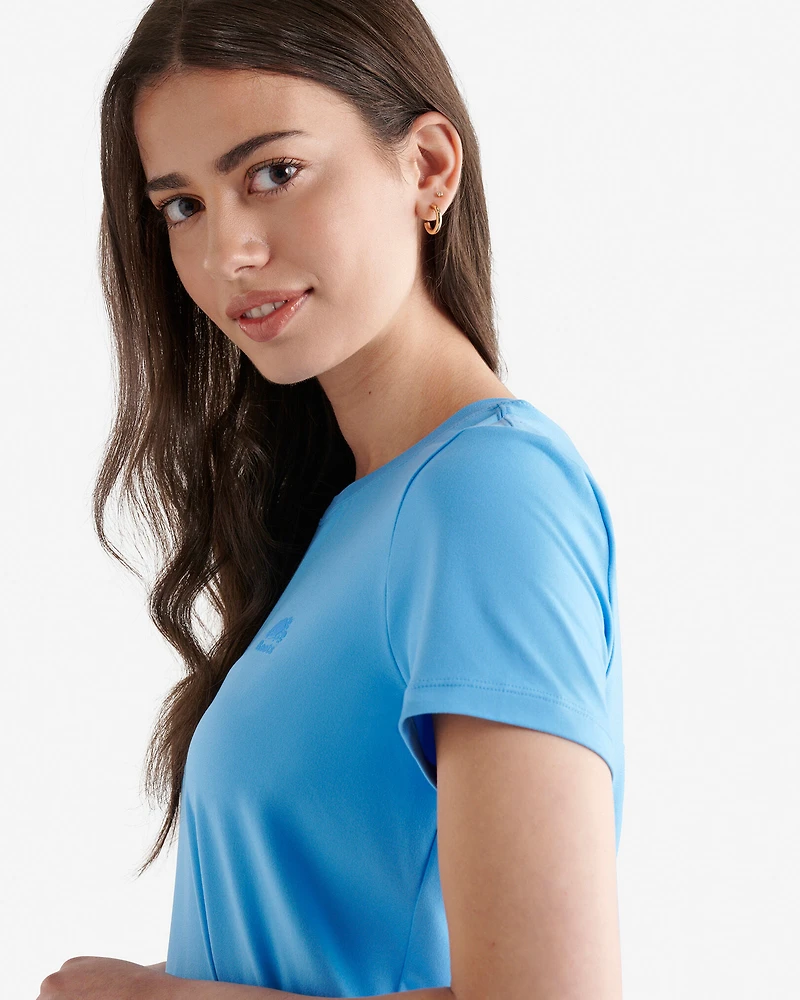 Renew Knit Short Sleeve Top