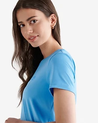 Renew Knit Short Sleeve Top