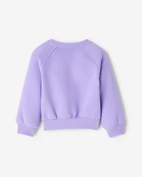 Toddler Girls Cloud Bubble Crew Sweatshirt