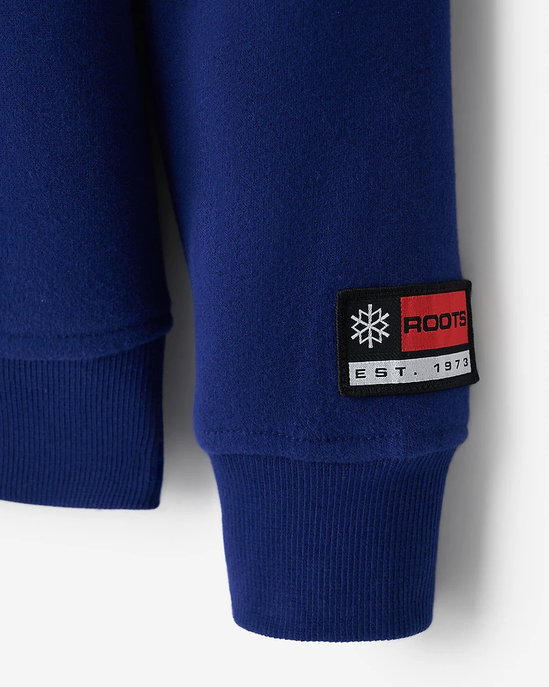 Chandail à capuchon avec écussons Alpine Goods pour enfants