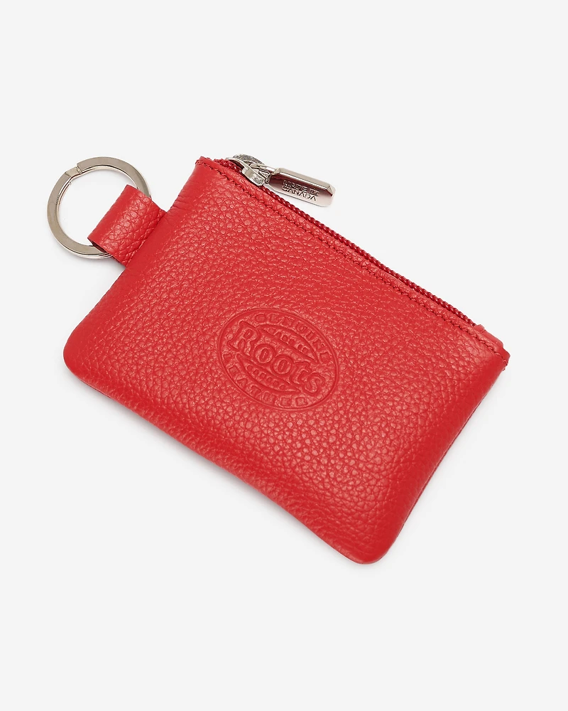Pochette Feuille d’érable en cuir Cervino