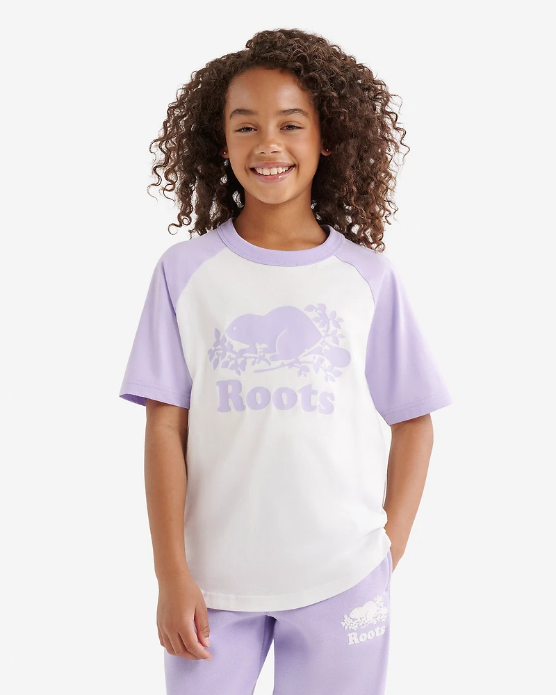 T-shirt style baseball à manches courtes Cooper pour enfants