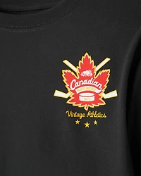 T-shirt à manches longues Hockey pour enfants