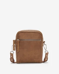 Sac à bandoulière essentiel en cuir Tribe