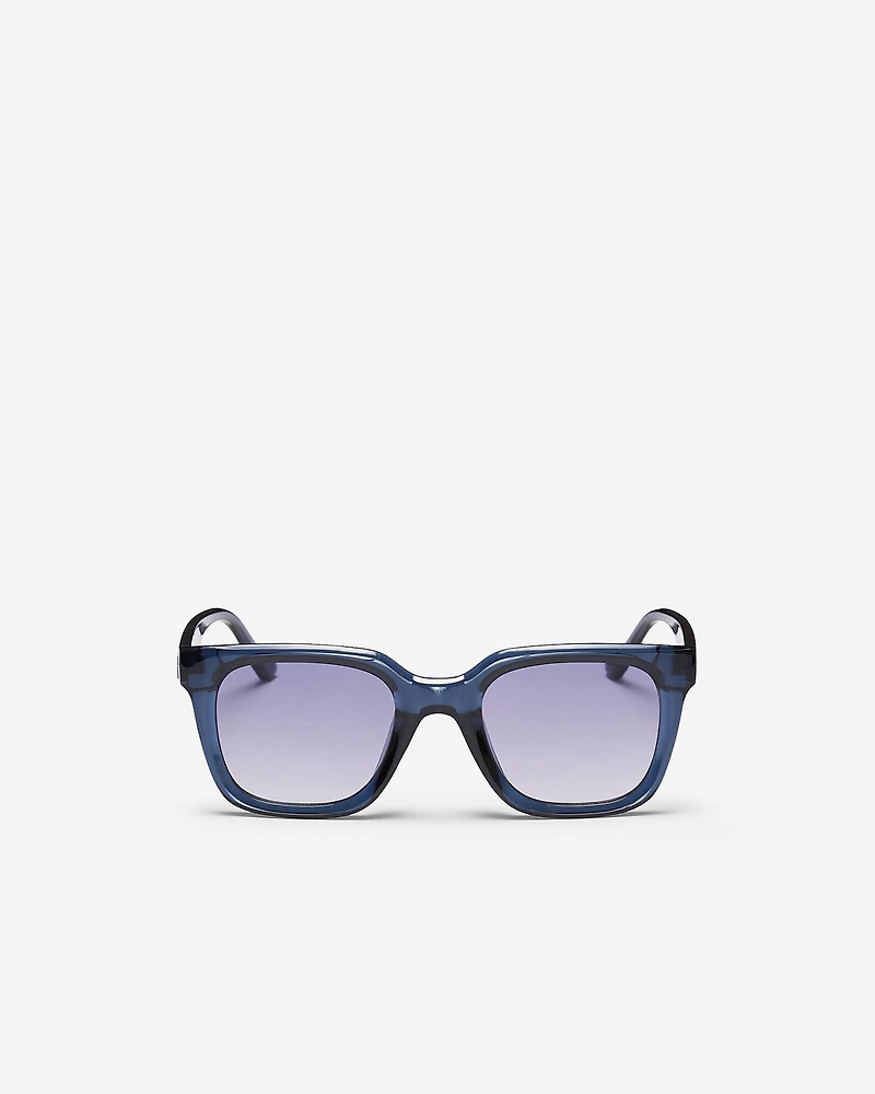 Lunettes carrées en plastique pour femme