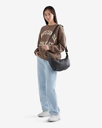 Sac croissant en cuir Nuage